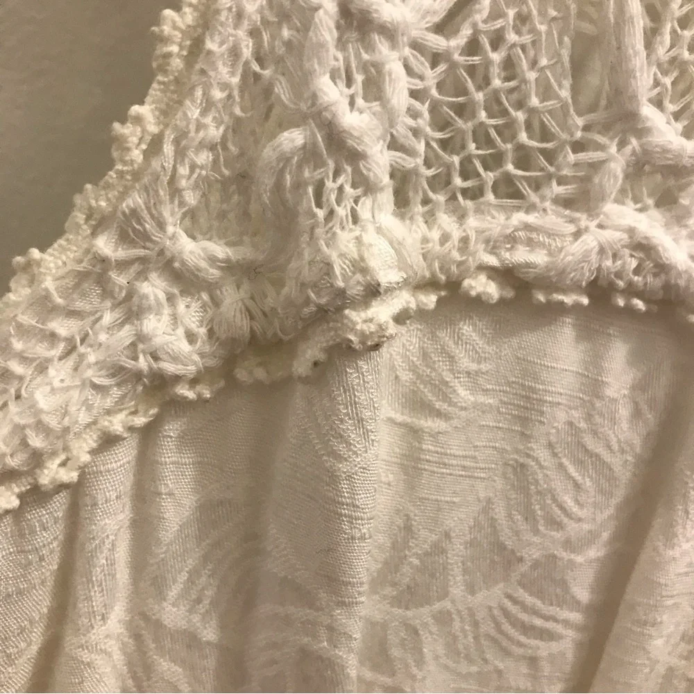 Free People Fiesta Dress XS white crochet lace - Picture 6 of 13